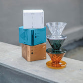 【HARIO】阿爾法01樹脂濾杯 琥珀 / 黑墨綠 / 透明 輕巧耐用 (ADT-01-AB/ADT-01-BG/ADT-01-TB)