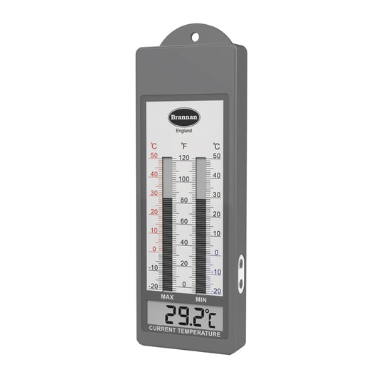 【BRANNAN】最高最低溫度計 指示條式 Hi/Lo Memory Thermometer