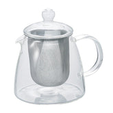 【HARIO】極簡花茶壺 700ml 日式透明玻璃茶壺 花茶壺 泡茶壺 花草茶壺(CHEN-70T)