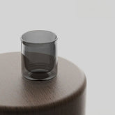 【HARIO】灰色雙層玻璃杯2入組 70ml(DWC-2024-B)