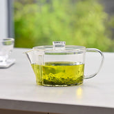 【HARIO】晶透濾沁茶壺 450ml 日本製 Tritan透明濾茶壺 泡茶壺 露營/居家必備 FIK-45-T