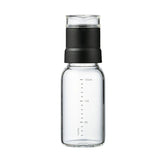 【HARIO】黑色椒鹽研磨罐150ml 玻璃胡椒研磨罐 海鹽研磨瓶 陶瓷研磨芯 調味罐 SMSN-150-B