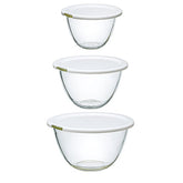 【HARIO】附蓋調理缽 3件組(MXPF-4904-W)