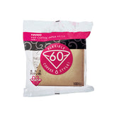 【HARIO】V60 01濾紙 02濾紙 03濾紙 (40入/100入) 日本製 錐形濾紙 咖啡濾紙 新舊包裝隨機出