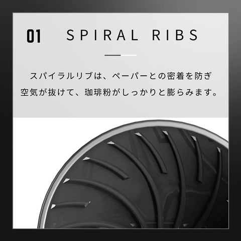 【HARIO】梯形樹脂濾杯 黑色 1-2杯用 1-4杯用 1-6杯用 PED-01-B PED-02-B PED-03-B