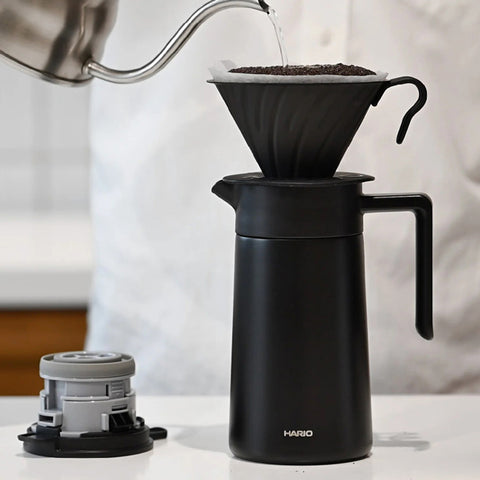 【HARIO】真空雙層保溫瓶 600ml/800ml 不鏽鋼保溫杯 保冷保溫 (CHP-600 CHP-800)辦公室/露營/外出