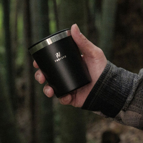 【HARIO】Zebrang 陶瓷塗層真空保溫杯 220ml 隨行杯 保溫杯 黑色 ZB-CTT-220MB