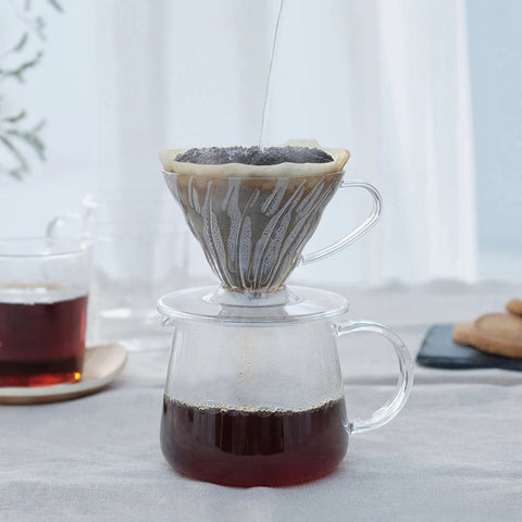 【HARIO】V60 TRITAN透明濾杯 01 02 手沖濾杯 輕巧耐用 不易破 日本製 VDTA-01-T/VDTA-02-T