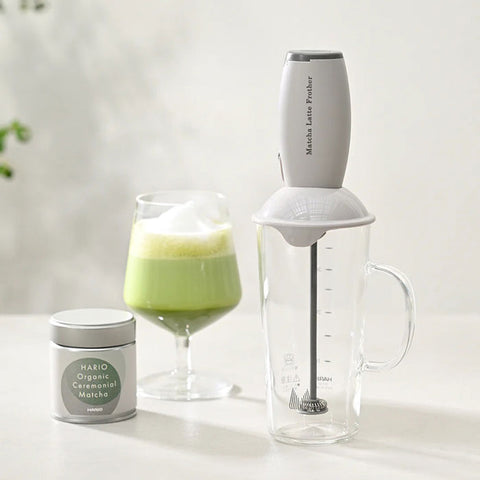 【HARIO】抹茶拿鐵電動攪拌器 350ml MLF-35
