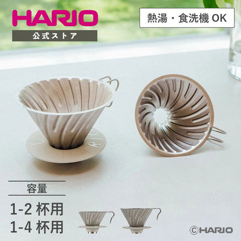 【HARIO】V60鈦金屬濾杯 01/02 鈦濾杯 手沖咖啡濾杯 日本製 VDTI-01-TSV VDTI-02-TSV
