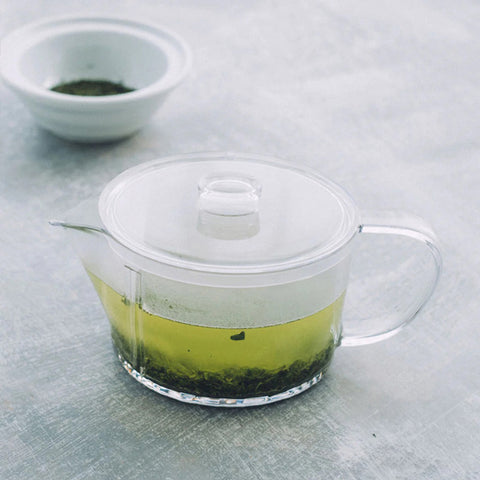 【HARIO】晶透濾沁茶壺 450ml 日本製 Tritan透明濾茶壺 泡茶壺 露營/居家必備 FIK-45-T