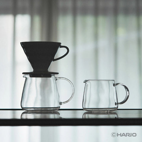 【HARIO】V60經典清透咖啡壺 360ml 600ml 日本製 分享壺 VBS-36 VBS-60