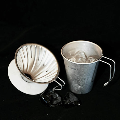 【HARIO】V60鈦金屬濾杯 01/02 鈦濾杯 手沖咖啡濾杯 日本製 VDTI-01-TSV VDTI-02-TSV