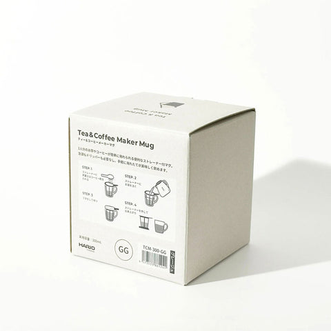 【HARIO】茶&咖啡兩用陶瓷塗層保溫杯 300ml 米灰 海軍藍 櫻花粉 TCM-300