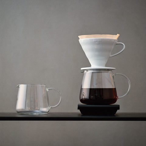 【HARIO】V60經典清透咖啡壺 360ml 600ml 日本製 分享壺 VBS-36 VBS-60