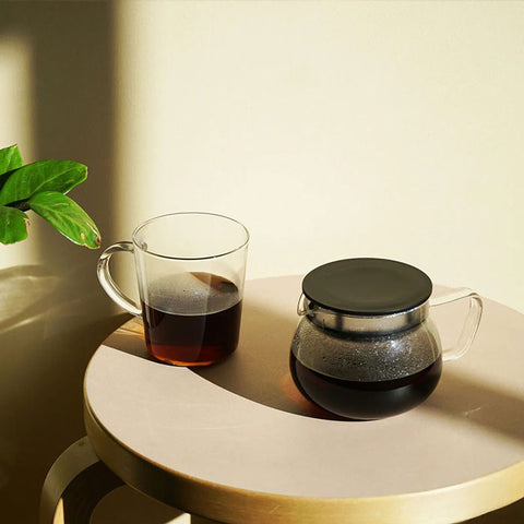 【HARIO】茶乃丸茶壺 380ml 日本製 耐熱玻璃 附濾網茶壺 白黑 TPM-38-W TPM-38-B