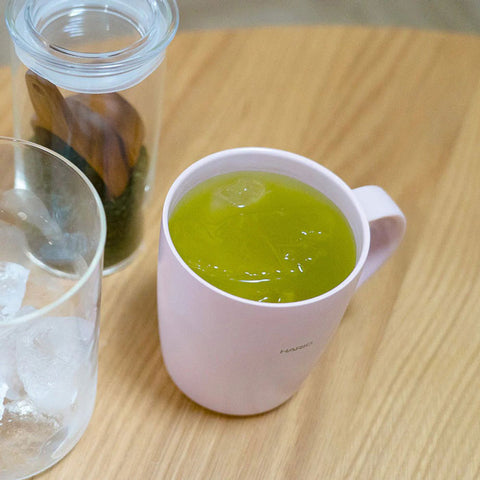 【HARIO】茶&咖啡兩用陶瓷塗層保溫杯 300ml 米灰 海軍藍 櫻花粉 TCM-300