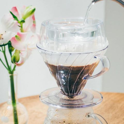 【HARIO】V60 Drip-Assist 分水器 / 濾杯組  世界冠軍監製 Tritan耐熱 (PDA-02-T/PDA-1524-T)