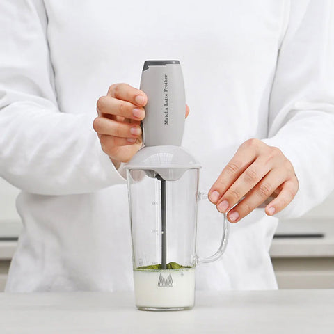 【HARIO】抹茶拿鐵電動攪拌器 350ml MLF-35