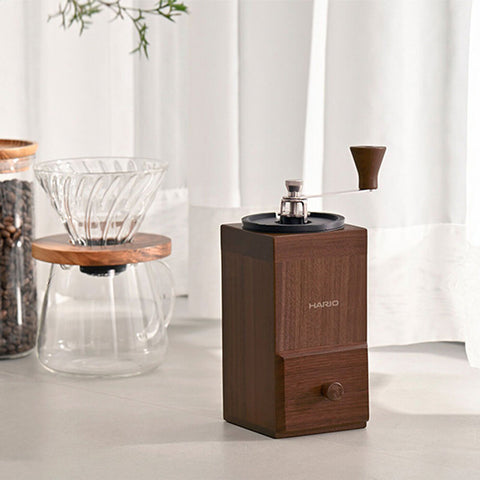 【HARIO】木暮方形手搖磨豆機 2杯/4杯用(CMCB-2/CMCB-4)