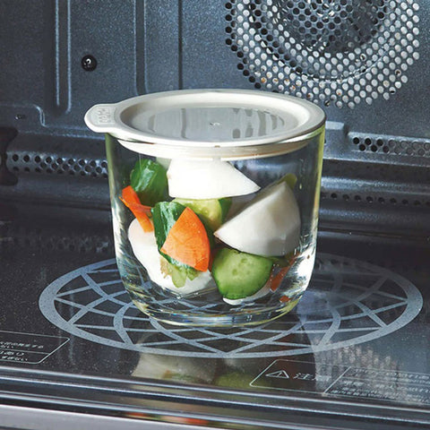 【HARIO】一夜漬野菜醃製器 500ml 迷你白色 醃菜罐 漬物罐 日本製 GTK-S-OW