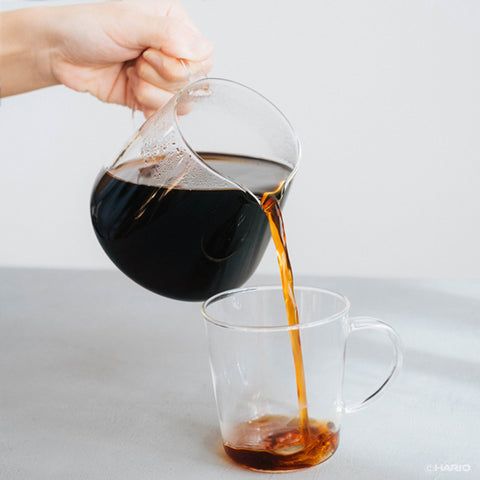 【HARIO】V60經典清透咖啡壺 360ml 600ml 日本製 分享壺 VBS-36 VBS-60