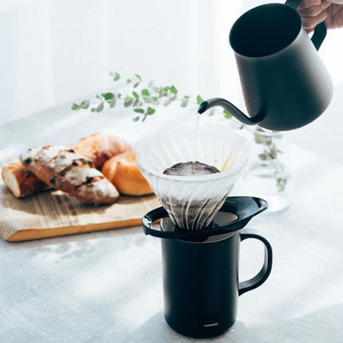 【HARIO】霧黑細口壺300ml(MDK-300-MB)/500ml(MDK-500-MB)