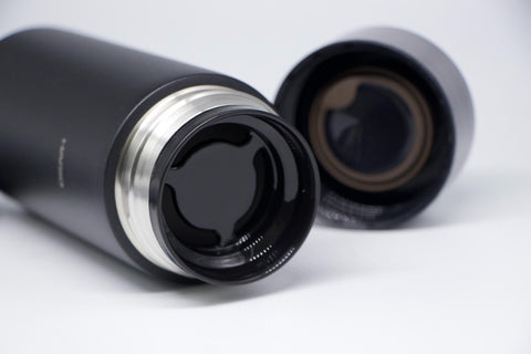 【HARIO】史迪克輕巧隨身瓶 350ml(霧黑/玫瑰金)