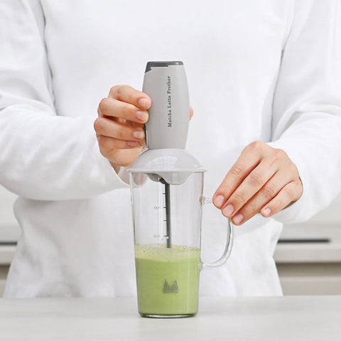 【HARIO】抹茶拿鐵電動攪拌器 350ml MLF-35