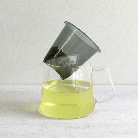【HARIO】V型急須便利茶壺 450ml 透明 透黑 耐熱玻璃 茶壺 濾茶壺 TPV-45-T TPV-45-TB