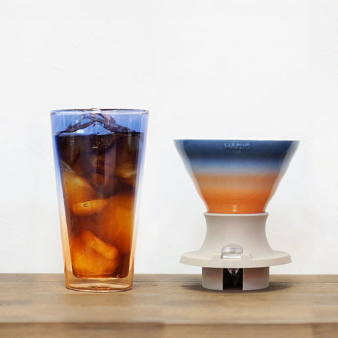 【HARIO】日出雙層玻璃杯 500ml (DWG-500-SUN)耐熱不燙手・日系質感