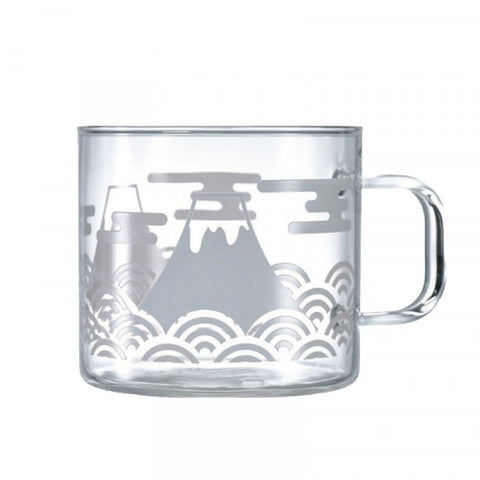 【HARIO】FUJI變色玻璃杯 330ml