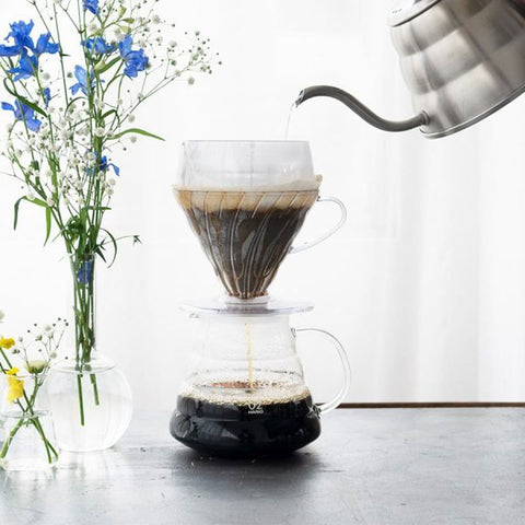 【HARIO】V60 Drip-Assist 分水器 / 濾杯組  世界冠軍監製 Tritan耐熱 (PDA-02-T/PDA-1524-T)