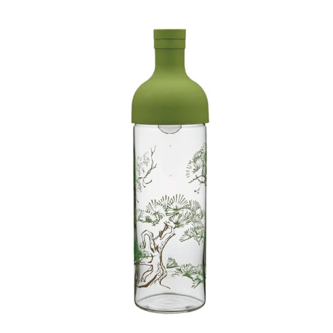 【HARIO】酒瓶冷泡茶壺750ml(江戶紫/松柏綠/櫻花粉)