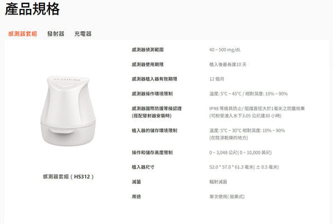 【BIONIME 瑞特】安活連續葡萄糖監測系統