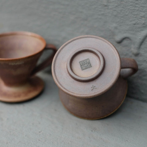 【HARIO】V60 老岩泥品飲杯套組 50ml×2入 咖啡試飲/杯測專用(CUP-TAU-BRS)