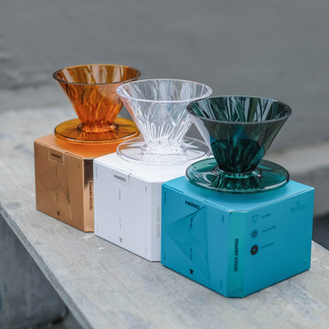 【HARIO】阿爾法01樹脂濾杯  琥珀 / 黑墨綠 / 透明 輕巧耐用 (ADT-01-AB/ADT-01-BG/ADT-01-TB)