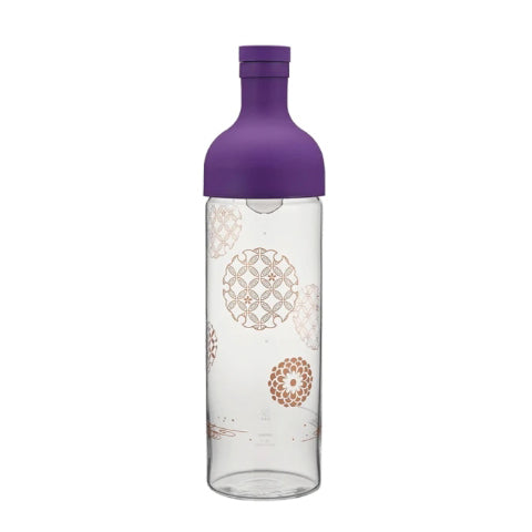 【HARIO】酒瓶冷泡茶壺750ml(江戶紫/松柏綠/櫻花粉)