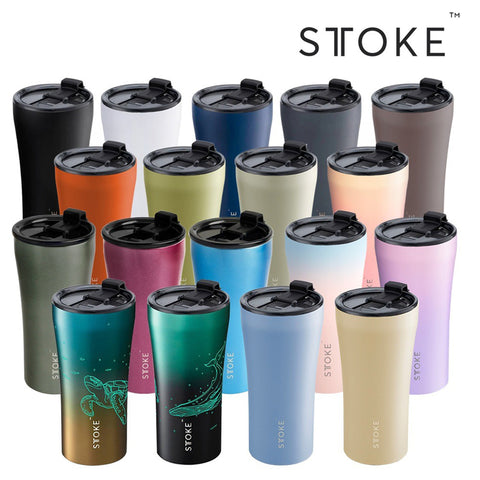 【STTOKE】精品陶瓷保溫杯 經典 原野 夢幻 漸層 金屬 海洋 陶瓷內膽 防漏 咖啡隨行杯
