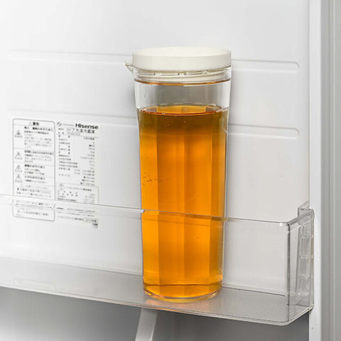 【HARIO】JUSIO Tritan 樹脂王冷水壺 1100ml 橫放可用 耐熱 日本製 FPJ-11-SG/FPJ-11-W