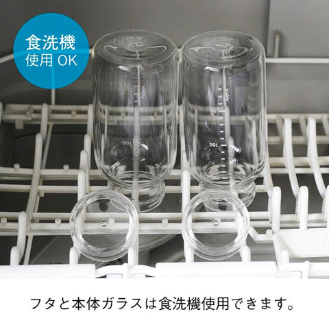 【HARIO】白色芝麻研磨罐150ml 玻璃調味研磨瓶 陶瓷研磨芯 芝麻罐 調味罐 SMGN-150-PGR