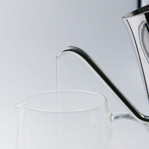 【HARIO】鏡面不鏽鋼手沖壺 400ml 細口壺 台灣製造 (MK-400-SL)