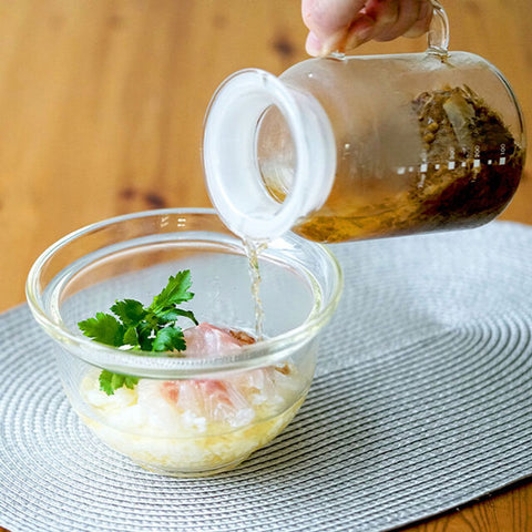 【HARIO】有璃日日丼碗 600ml 耐熱玻璃碗 微波碗 麵碗 湯碗 日本製 GXD-600