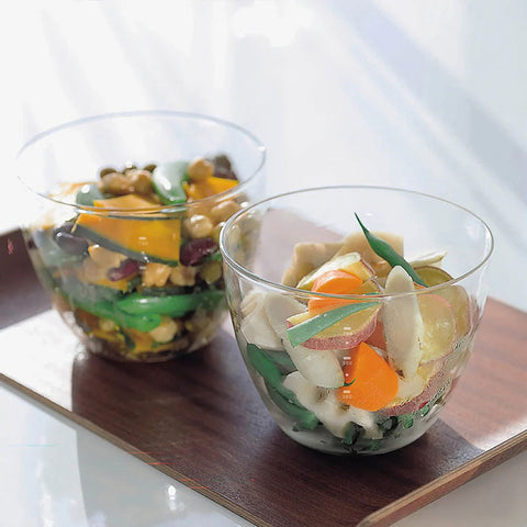 【HARIO】KARU耐熱玻璃碗兩件組 900ml+1600ml 有刻度標記 KRB-2518