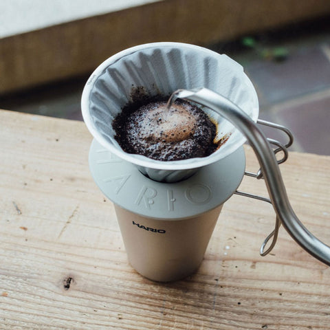 【HARIO】V60鈦金屬濾杯 01/02 鈦濾杯 手沖咖啡濾杯 日本製 VDTI-01-TSV VDTI-02-TSV