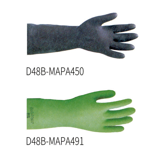 【MAPA】橡膠耐酸鹼溶劑手套 Solvent Resistant Glove