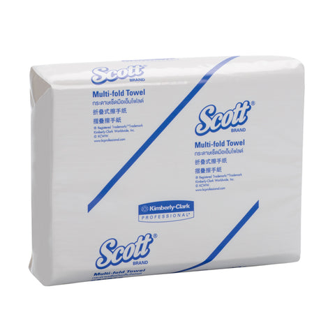 【SCOTT®】AIRFLEX 專利鎖水摺疊擦手紙 Multi-Fold Towel