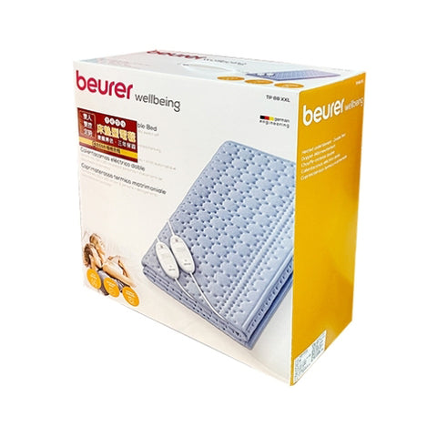 【beurer 博依】床墊型電毯 雙人雙控定時型 TP88XXL