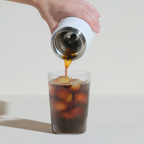 【FELLOW】Carter 雙層陶瓷真空保溫杯 咖啡 茶葉兩用浸泡組 460ml 16oz