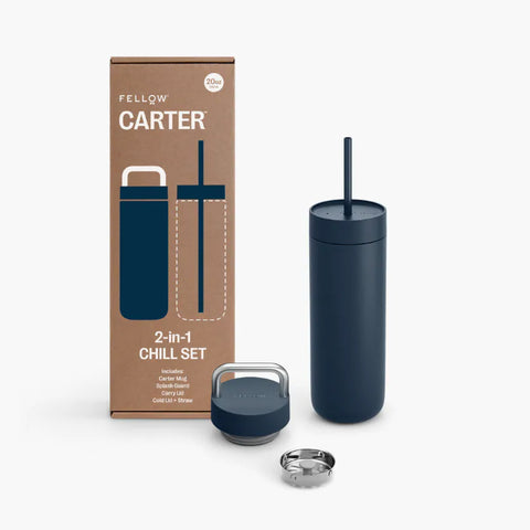 【FELLOW】Carter 卡特保溫瓶禮盒(一杯二蓋) 580ml 20oz